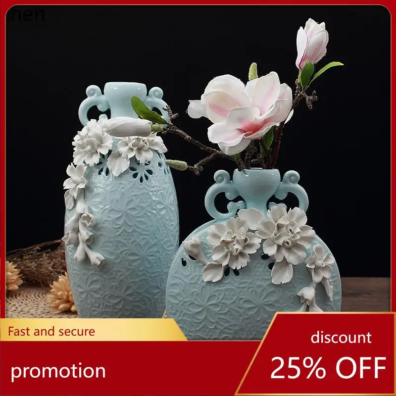 

Hxl vase ornaments ceramic flower arrangement crafts cabinet decoration gifts