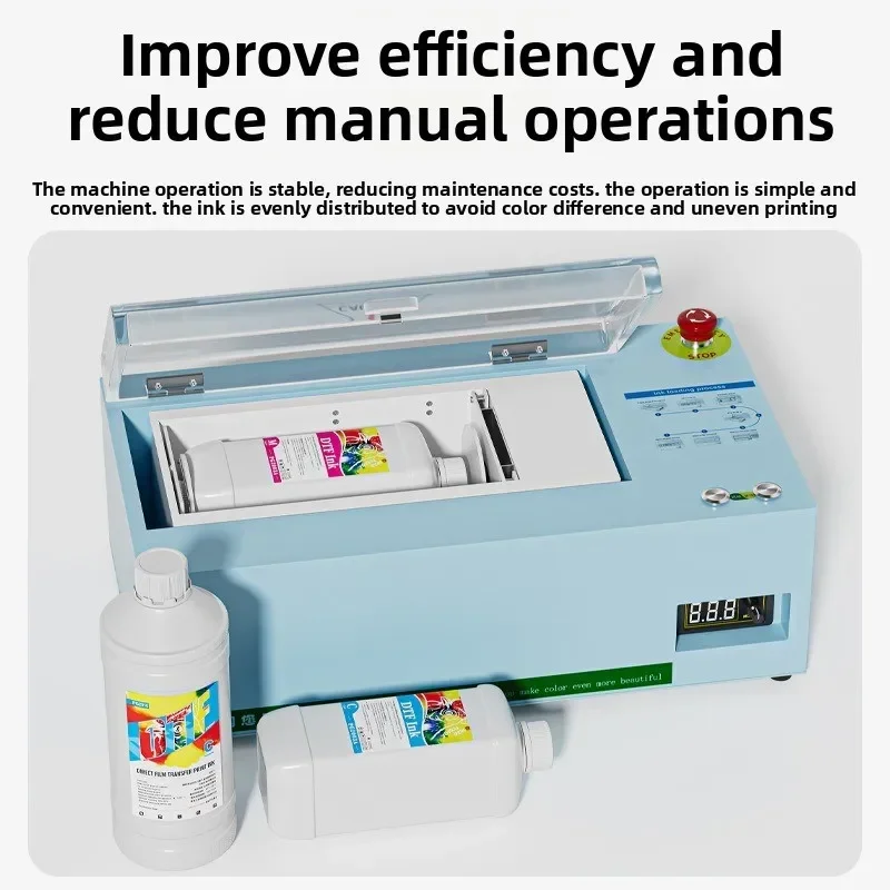 DTF white heat transfer ink shaker to prevent precipitation Automatic shake function before printing