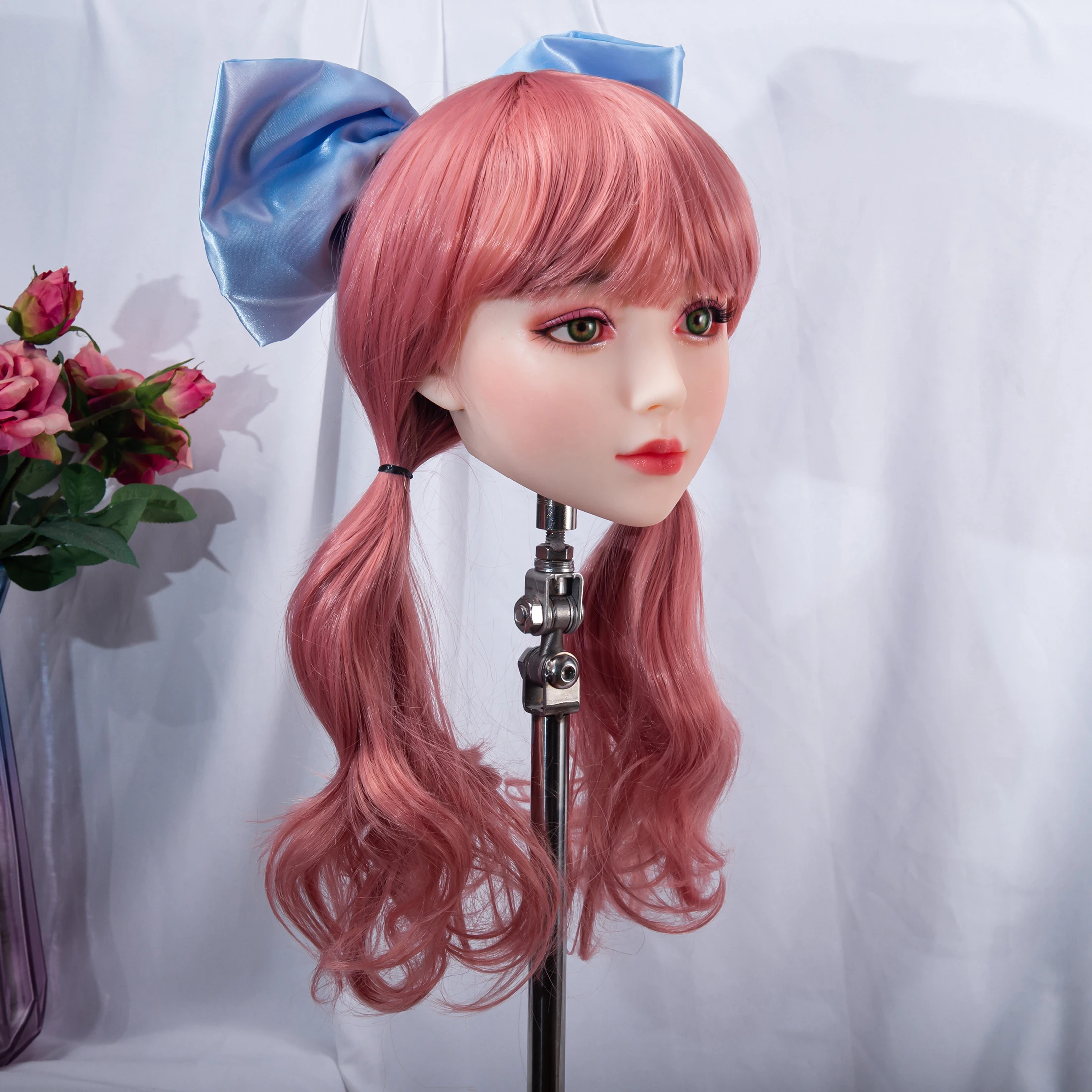 Professional TPE  Headmold (M16 interface) - essential tool for hair styling and makeup practice, high quality TPE  Matter