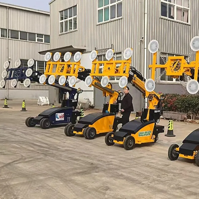 Glass Installation Robot Full Automatic Vacuum Glass Lifter Robot Arm Suction Cup for Glass Door Window