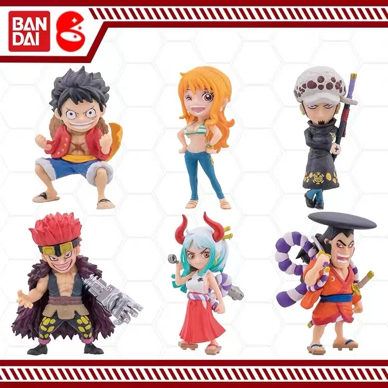 

Bandai настоящая цельный дьявол фрукт гасяпон Обезьяна D. Luffy Yamato козуки Oden Eustass детский закон Nami аниме экшн-Фигурки игрушки