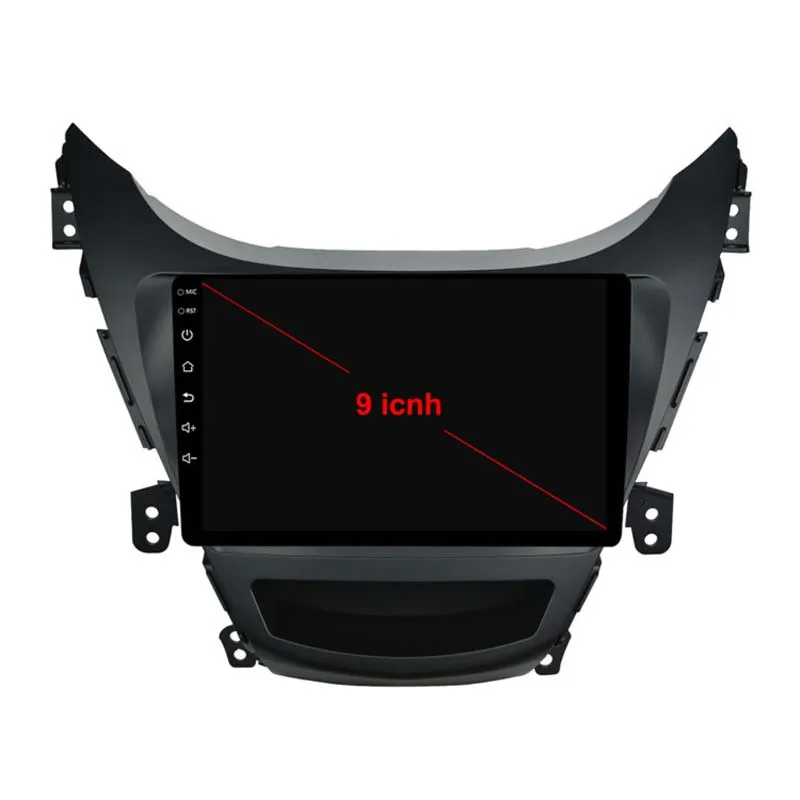 9 inch Android Car Radio Player For 2014 Hyundai Elantra Car Stereo System GPS support Carplay WiFi