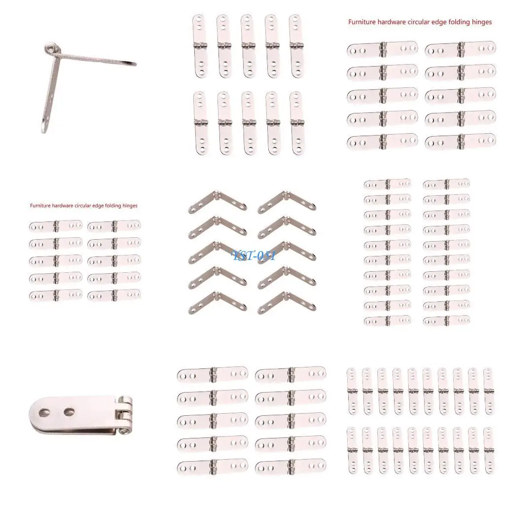 

E15A Industrial Hinges Space Saving Foldable Furniture Hinges Hardware Hinge for DIY
