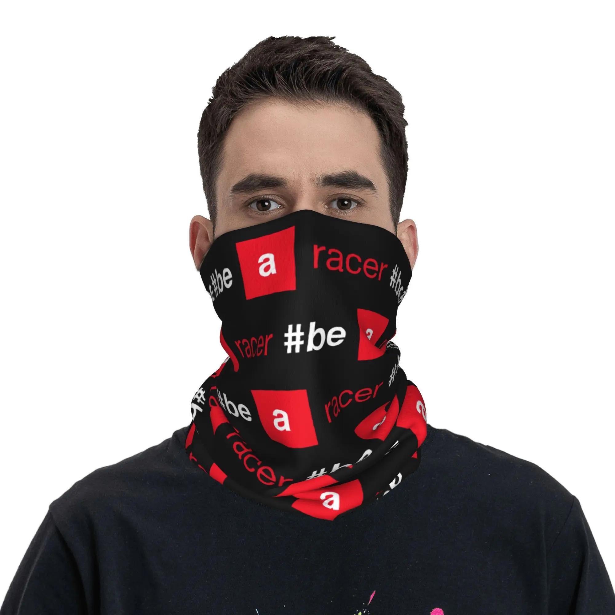 Изготовленная на заказ A-Apriliaes, зимняя повязка на голову для гонок, теплая повязка на голову для женщин и мужчин, походный шарф для бега, итальянская бандана для лица, гетры