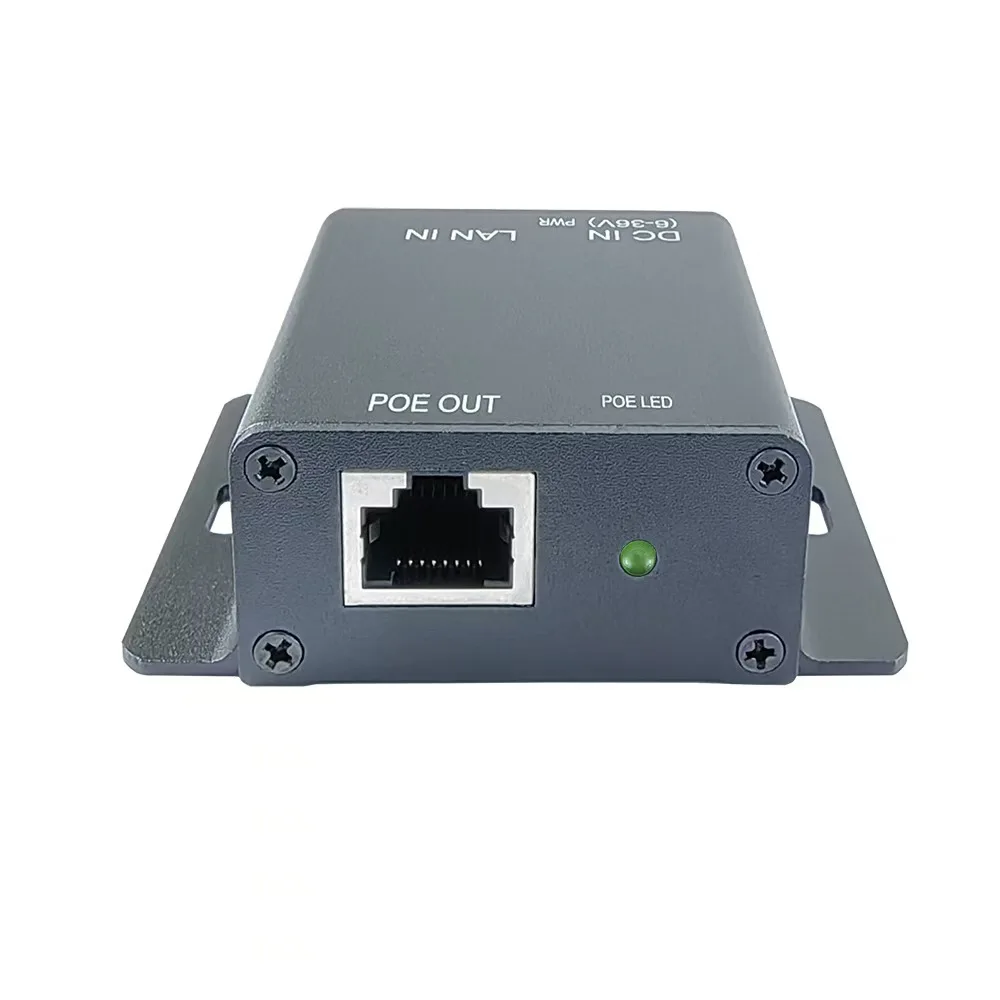 ギガビットPoEインジェクター | MAX30W アクティブ POE | 48Vdc POE 出力で 9 ～ 36Vdc | ソーラー、アダプター、バッテリー、ポータブル充電器の電源供給をサポート