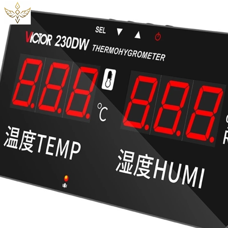 

Temperature and humidity table victory 230DW large screen industrial alarm wireless Bluetooth thermometer