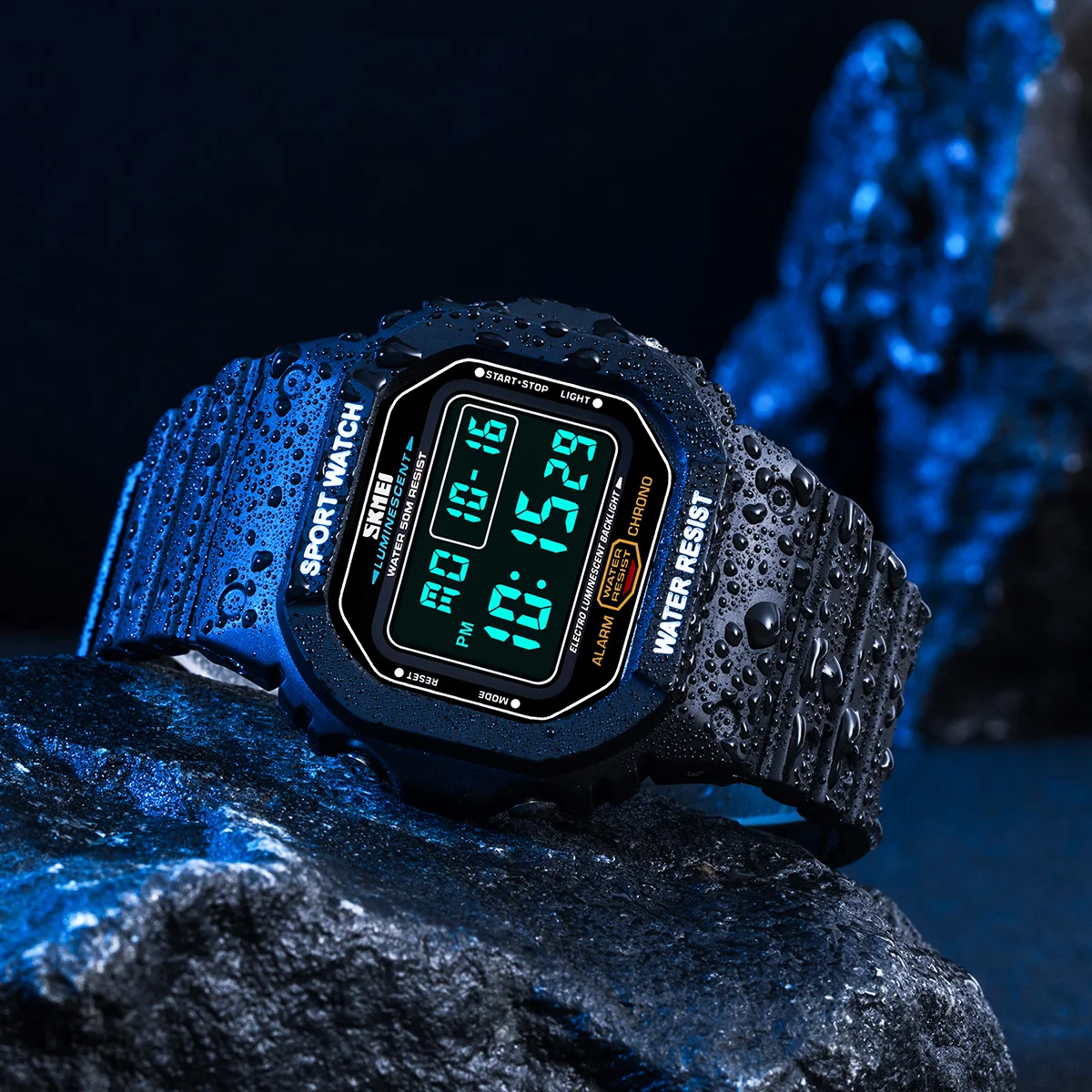

SKMEI 1134 Men's Digital Watches Chrono Alarm Clock Calendar Sport Wristwatch 5Bar Waterproof Male Electronic Watch relogio