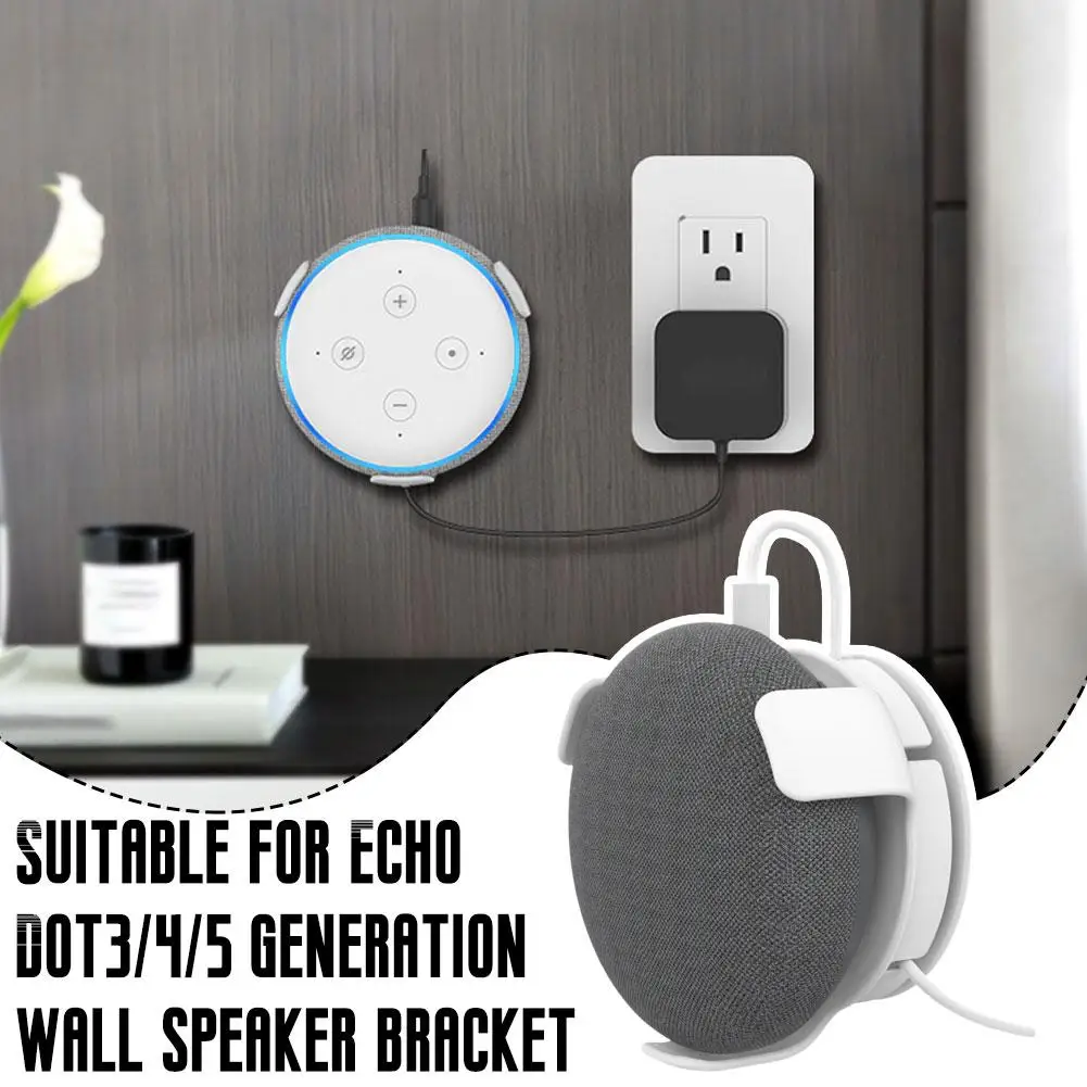 Speaker Wall Mount Stand Hanger For Alexa Dot 3rd Generation Indoor Sound Box Holder For Dot 3 With S Q2n6