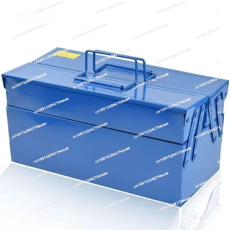 Suitable for Portable 3-Tray Cantilever Steel Tool Box Tool Storage Organizers Home Electrician Hardware Repair
