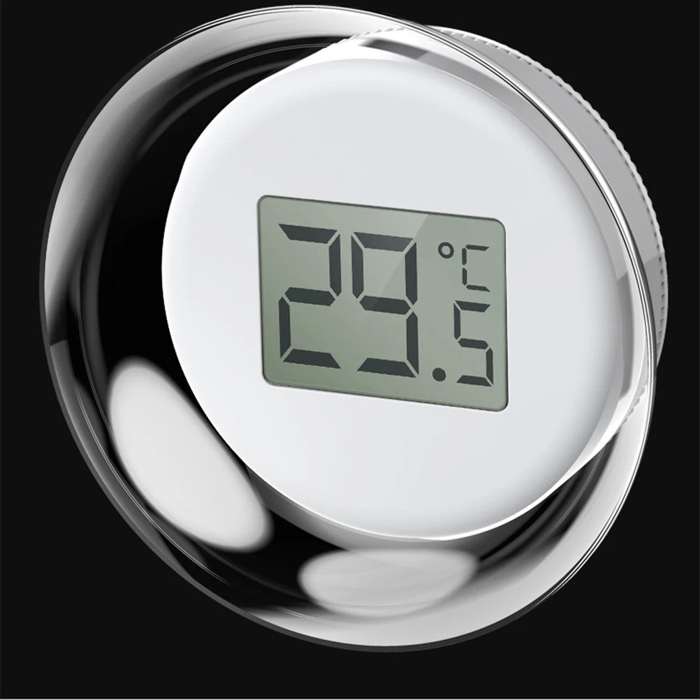 

Thermometer Suction Cup Type Fish Tank for Aquarium Digital Thermomether Accessories Glass Submersible