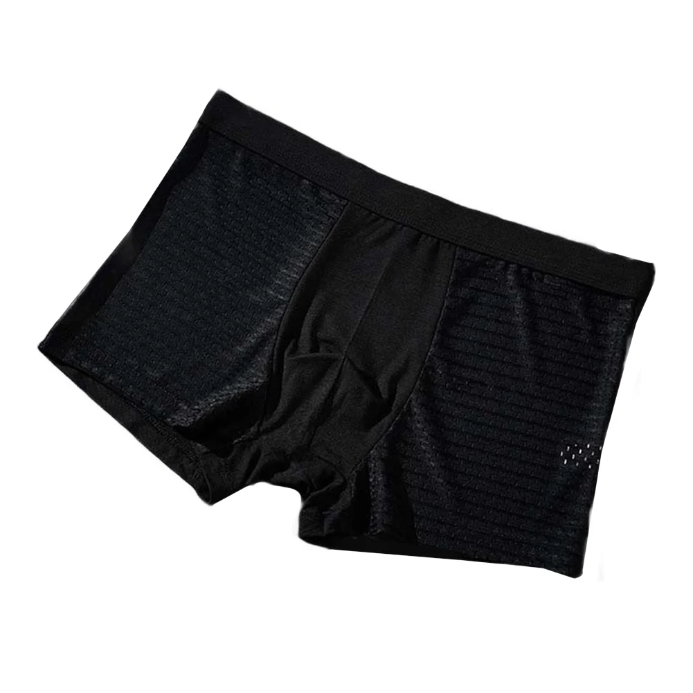 Breathable Boxershorts Men Underwear Active Lifestyle Grey 5 Spandex Blend 95 Polyester Material Classic Style