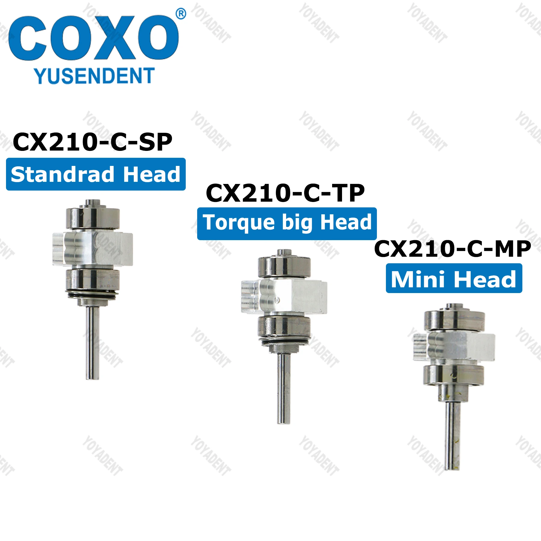 COXO Dental Rotor Turbine Cartridge Rotor Dentistryr Handpiece Air Rotor For COXO CX207 Type High Speed Handpiece Accessory