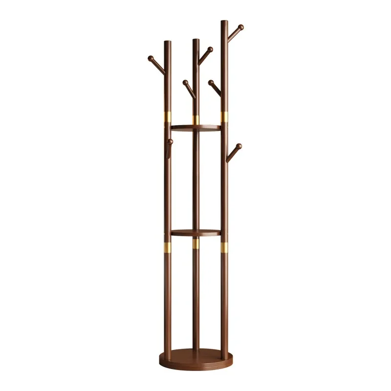 Freestanding Coat Rack with Storage Bag Large Capacity Floor Standing Clothes Hanger for Bedroom Entryway Home Organization