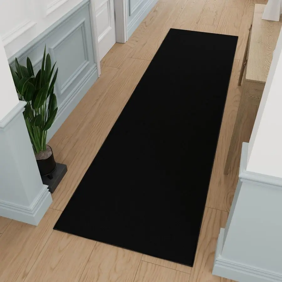 

Hallway Runner Rug 27 x 910 Non Slip Solid Area Rugs Easy to Clean Laundry Rug Runner Durable amp Pet Friendly Floor Carpet Runn