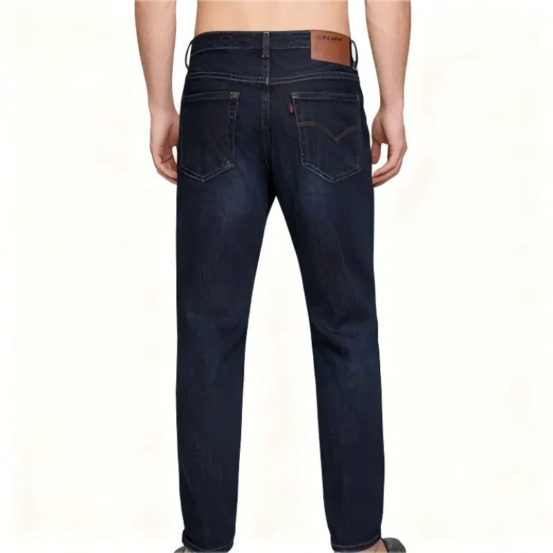 กางเกงยีนส์ทรงสกินนี่ลำลองสำหรับผู้ชายปี 2025; กางเกงยีนส์ทรงตรงเข้ารูปยืดหยุ่นทันสมัย