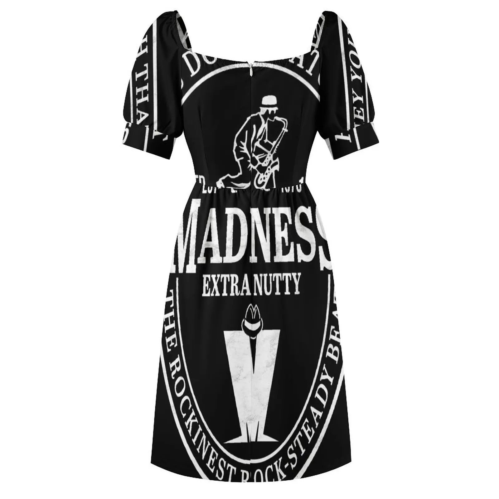 Madness Extra Nutty Short Sleeved Dress women's luxury party dress evening dress women bandage image 5