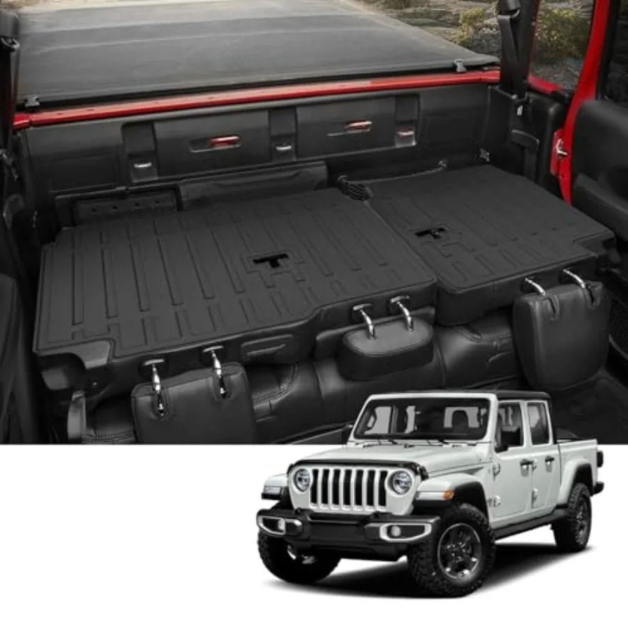 

Защитные аксессуары из TPE для задних сидений Jeep Gladiator JT 2020-2026 годов выпуска, всепогодные