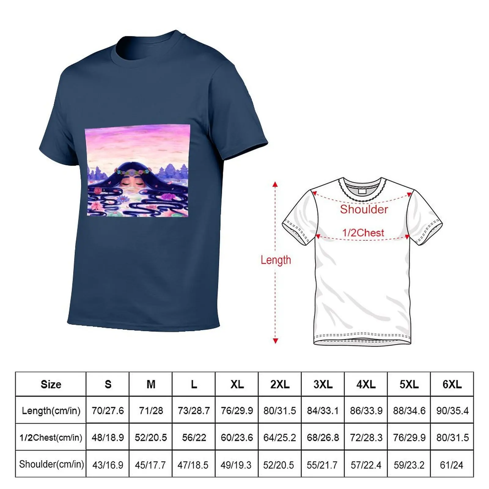Lac T-Shirt t shirt man plain t shirts for man graphic vintage T-Shirt