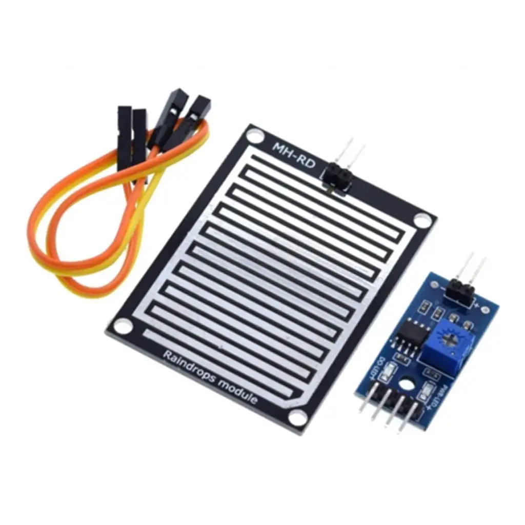 1 Set Snow Raindrops Sensor Module Rain Humidity for DIY 3.3-5V