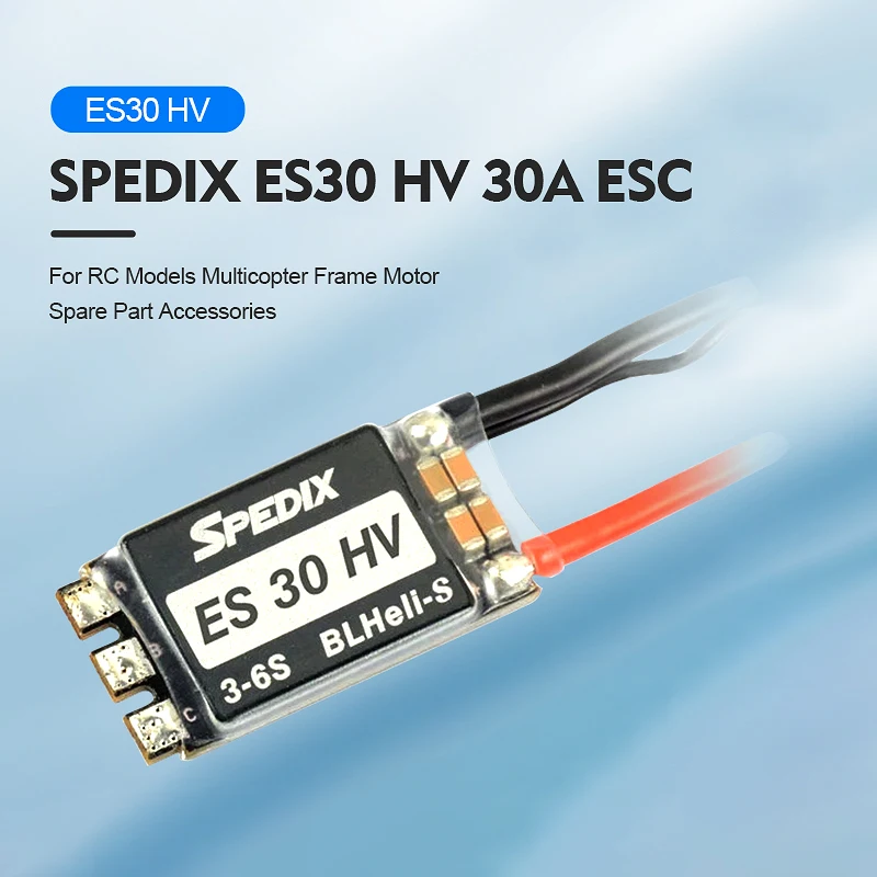 Speedx es30 hv 30a 3-6s blheli_sブラシレスパーツ,fpvレーシングクワッドコプター,マルチローターrcモデル,おもちゃのスペアパーツ