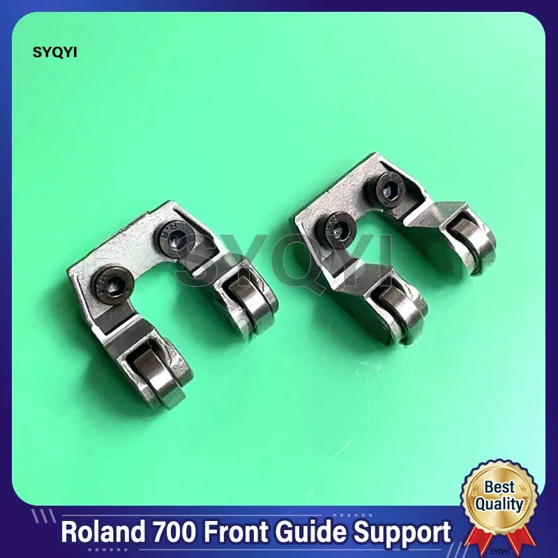 Roland Printing Machine Parts  Roland 700 Front Guide Swing Belt Bearing Wheel  700 Front Guide Bracket Bearing Wheel