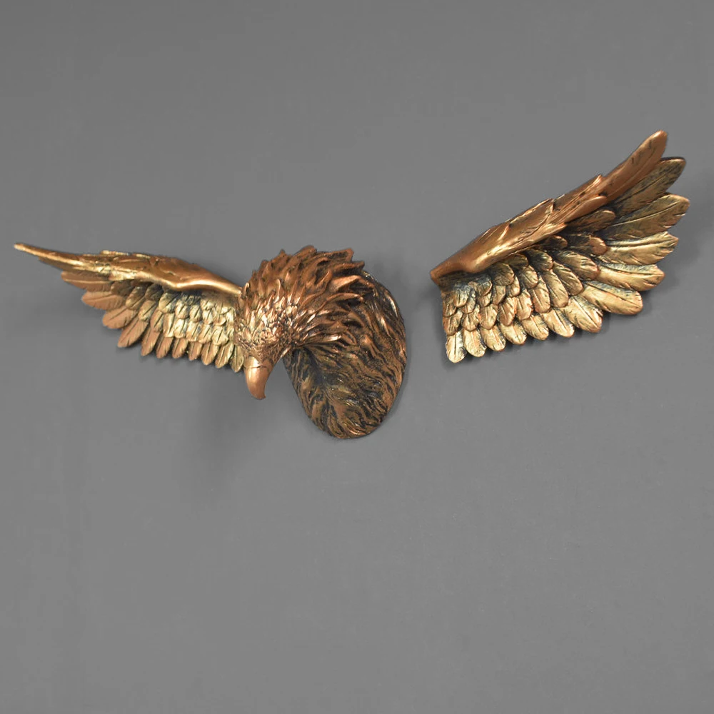 

Large Size 3D Eagle Head,Statue,Sculpture,Ornaments,Home Living Room Wall Decoration,Animal Figurines,Hanging Decor,Vintage Art