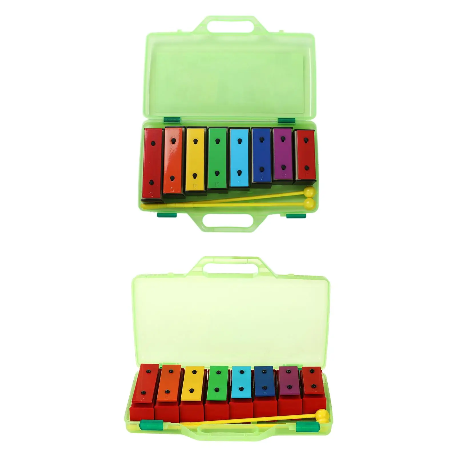 Kids Xylophone 8 Notes Glockenspiel Xylophone Montessori Toy Educational Music