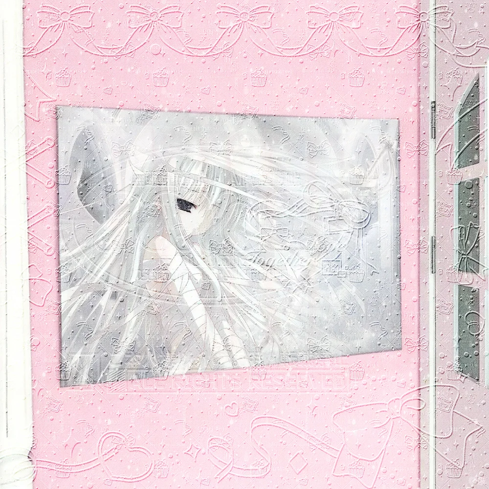 Gothic Angelcore Wandteppich, Monochrome Anime-Mädchen mit verbandenem Flügel-Wandbehang, Dark Yume Kawaii Ästhetische Raumdekoration