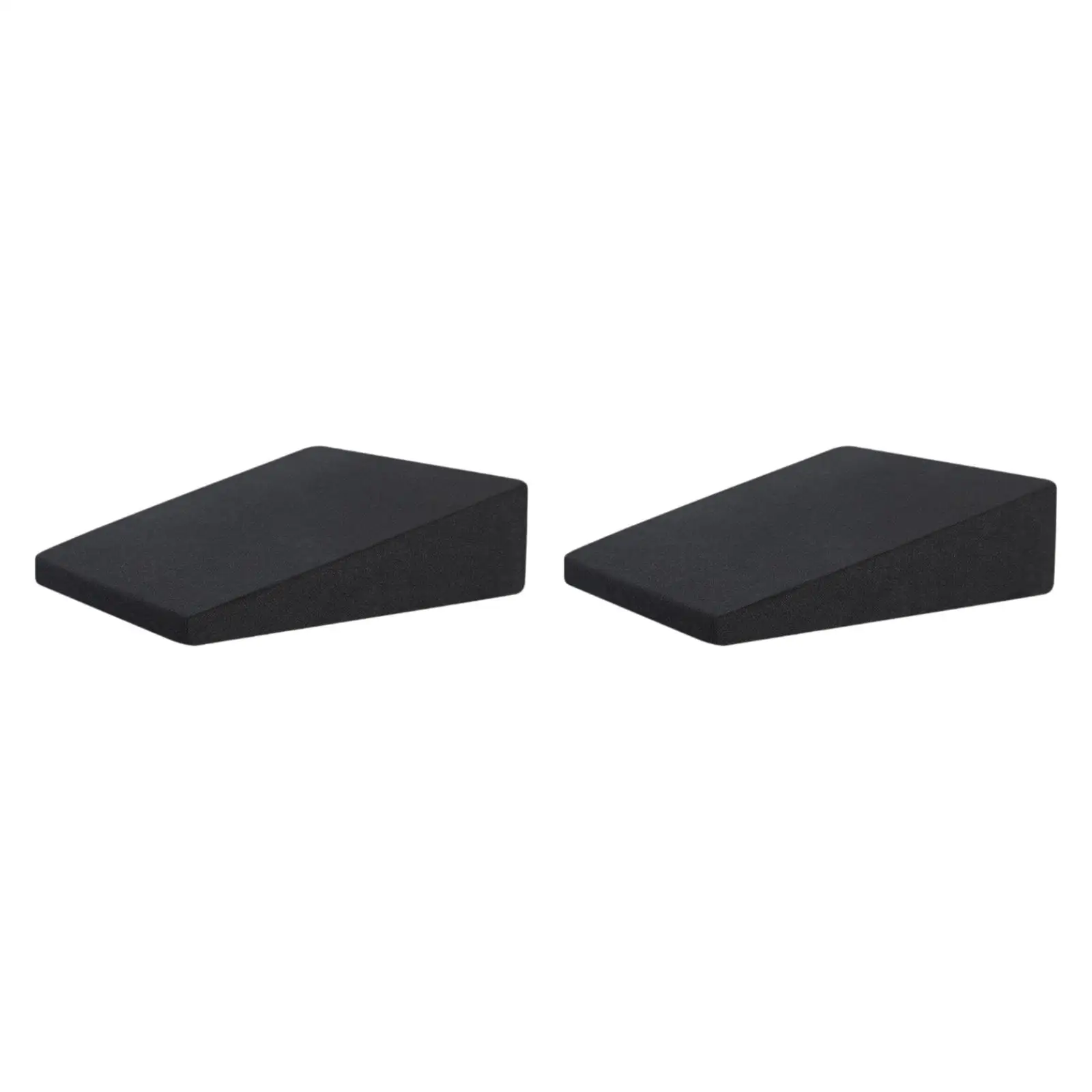 2x Car Rear Seat Wedge Cushion Backseat Leveling Mat Comfortable with Removable Cover High Resilience Auto Back Seat Leveler