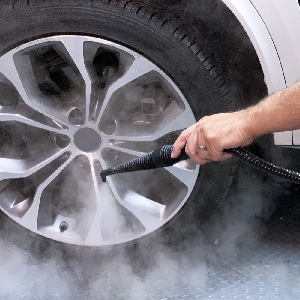 Vaporizador de mano de limpieza profunda, herramienta portátil de 1200W, 10 accesorios, calentamiento rápido, vapor Natural, limpieza Interior de coche y hogar