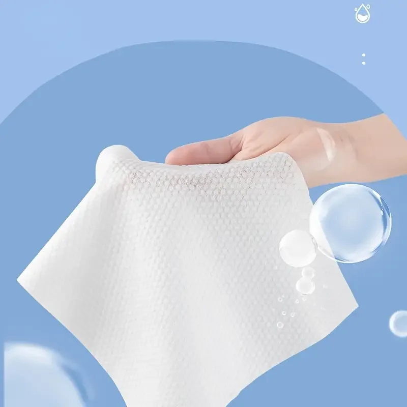 Asciugamano monouso asciugamano per il viso spesso Make Up salviette struccanti morbide salviette detergenti asciutte per la cura della pelle 100 conteggi