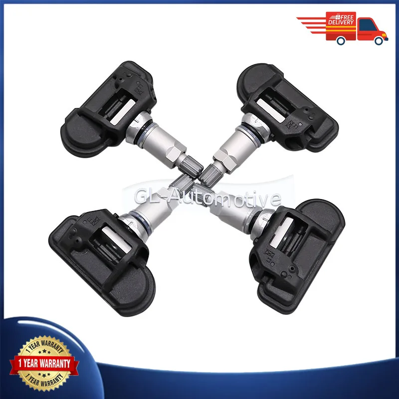 4PCS For Mercedes-Benz CLS-Class C218 2010-2017 TPMS Sensor Tire Pressure Monitoring Sensor A0009050030 433MHZ