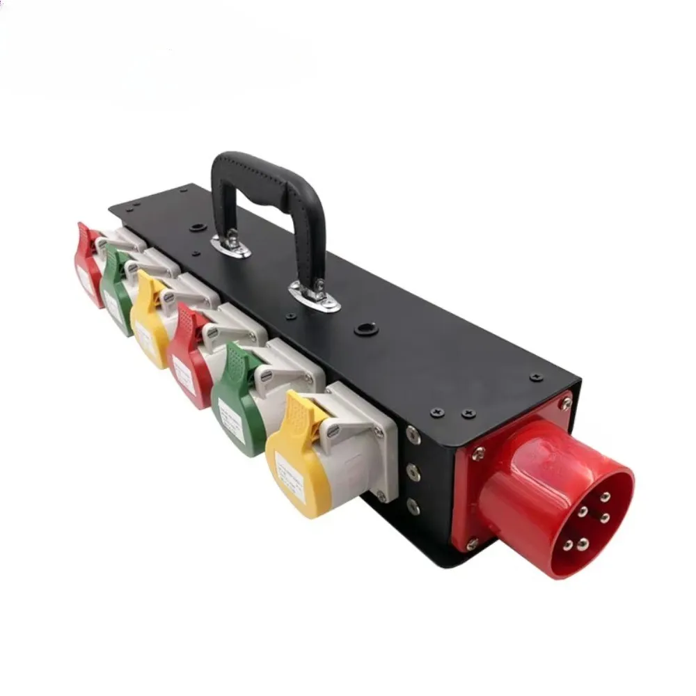 32A 3P المدخلات 16A الناتج المحمولة توزيع الطاقة صندوق الفاصل