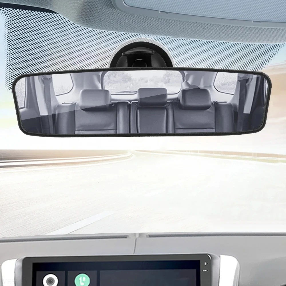 Espejo Retrovisor Interior 360 °   Espejo Retrovisor Giratorio para Coche, Espejo Retrovisor Gran Angular, Ajustable con Ventosa, Universal para Automóviles
