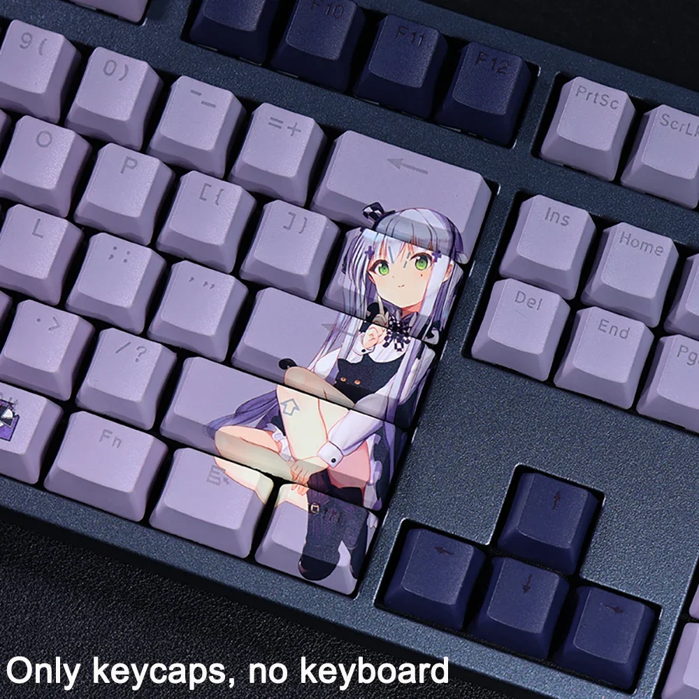 Girls Frontline Tastenkappen, alle Charaktere, HK416 Tastenkappen, PBT, Cherry, Hintergrundbeleuchtung, DIY-Tastenkappen, Anime-Tastenkappen für ANSI 61 87 104 108 Layout – Detail 13