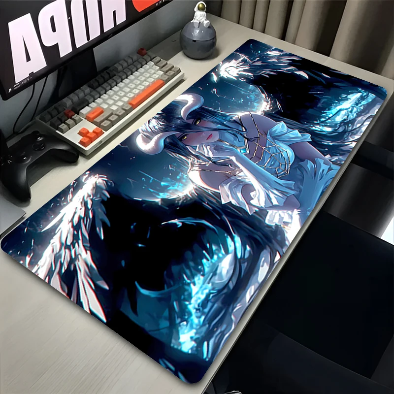 

Albedo Mouse pad large keyboard pad non-slip desk pad game player computer desk pad Game girl PC carpet Anime Overlord Mousepad