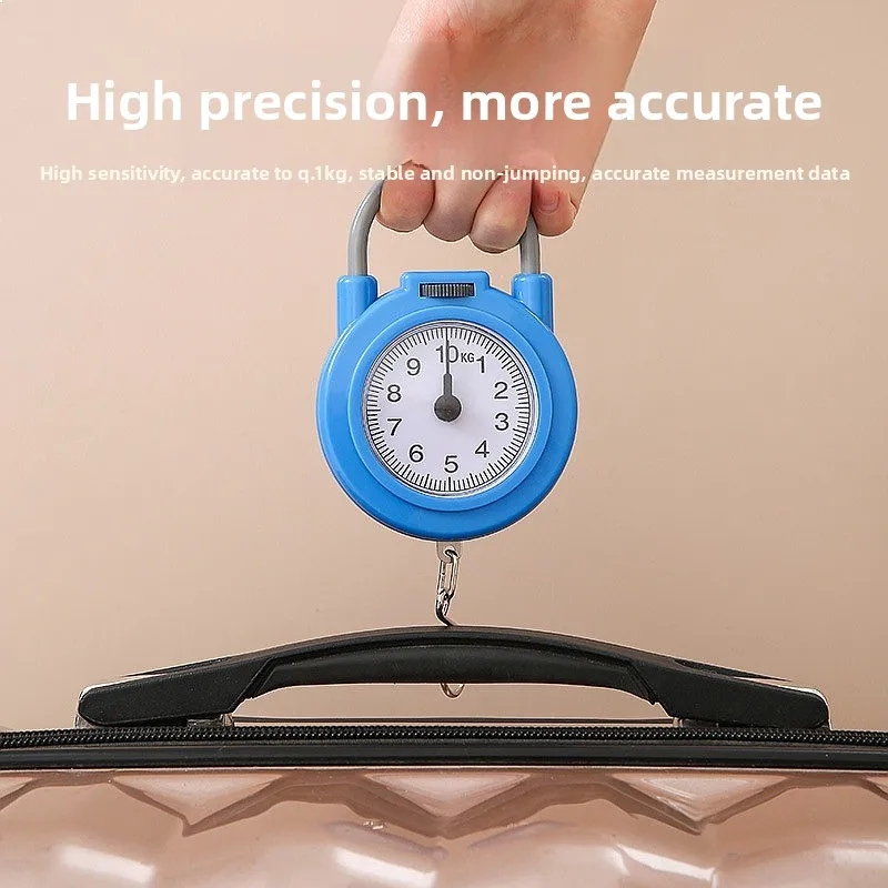 Mini Portable Spring Scale High Precision Small Hanging Hook Scale for Shopping