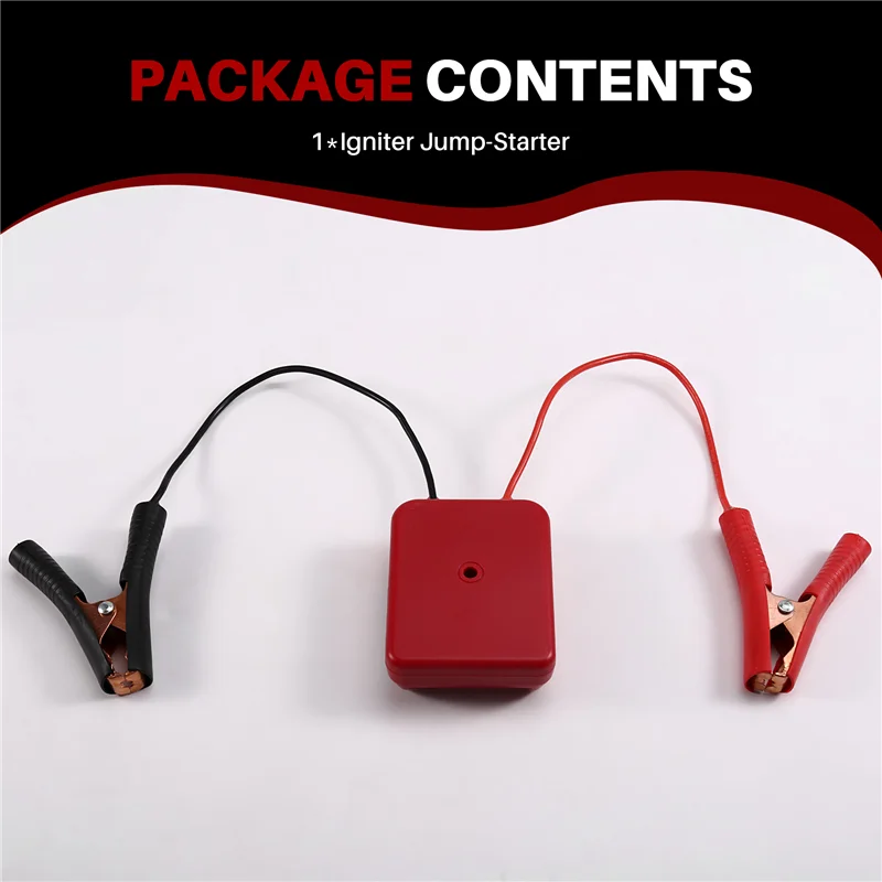 

ABUG-DIY Automotive Emergency Power 18V Battery Jump-Starter For Milwaukee Booster Cable Adapter