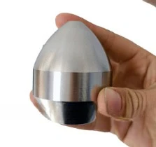 Stainless Steel Sewer Nozzle, Front1 Rear6 Holes High Pressure Drain Jet Nozzle with Ceramic Tips