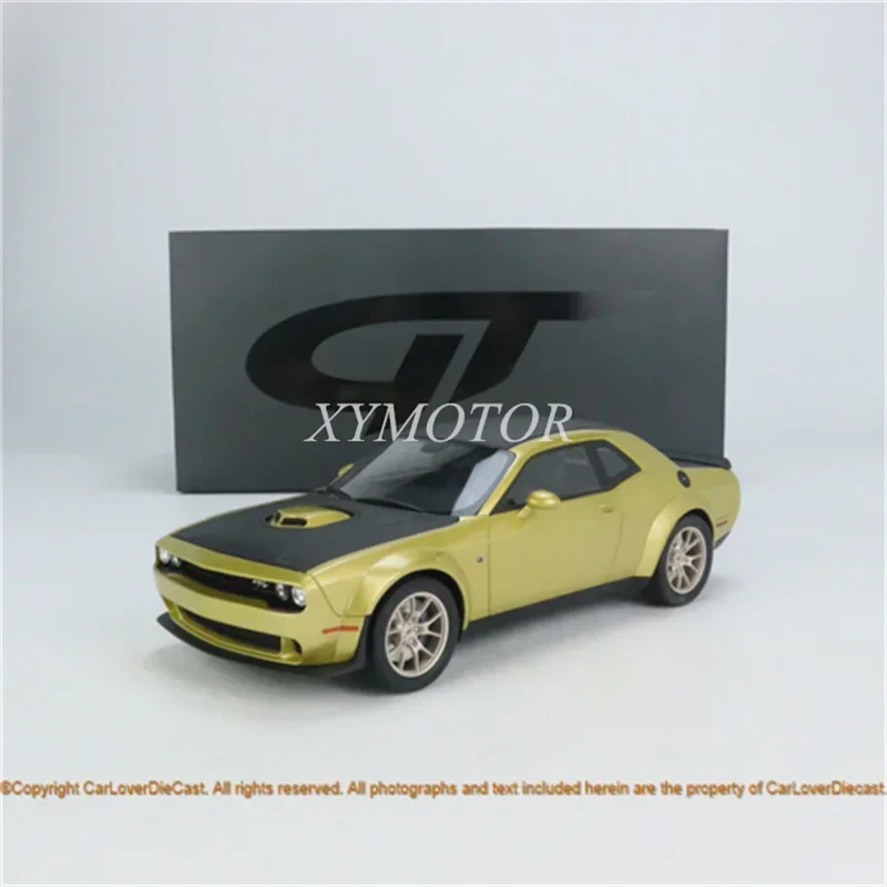 GT Spirit 1/18 For Dodge CHALLENGER GT Muscle Car 50th anniversary Diecast Model Car Gifts Hobby Display Ornaments Collection