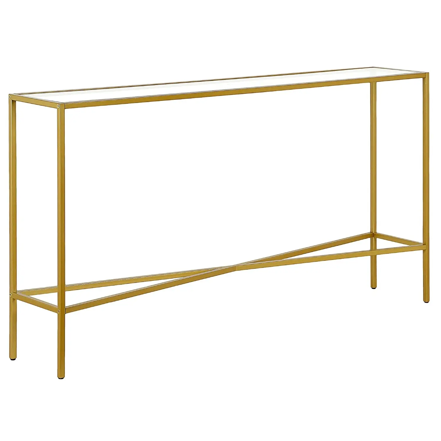 Industrial Console Sofa Table 55