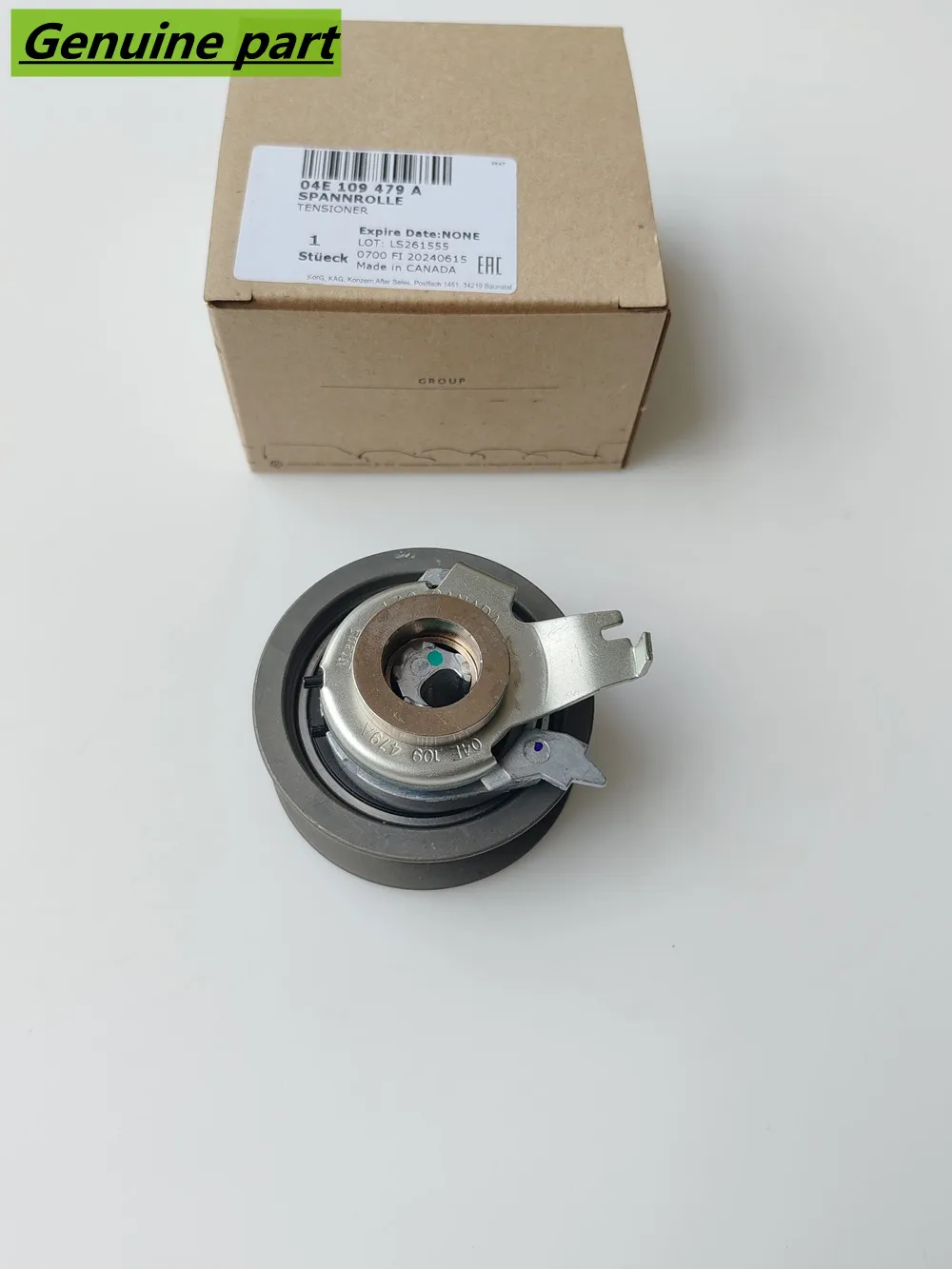

Genuine NEW 04E109479A 04E109479G For AUDI / SEAT / SKODA / VW 1.0.L 1.2L 1.4L 1.6L TSI, TFSI TIMING BELT TENSIONER PULLEY