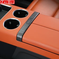 For Lixiang Li L6 L7 L8 L9 Car Center Console Armrest Box Decorative Stickers Switch Button Patches Auto modified Accessories