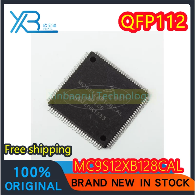 

(1/5pieces) MC9S12XB128CAL 2M42E MC9S12XB128 Brand new car computer board commonly used vulnerable chip QFP112 Free shipping
