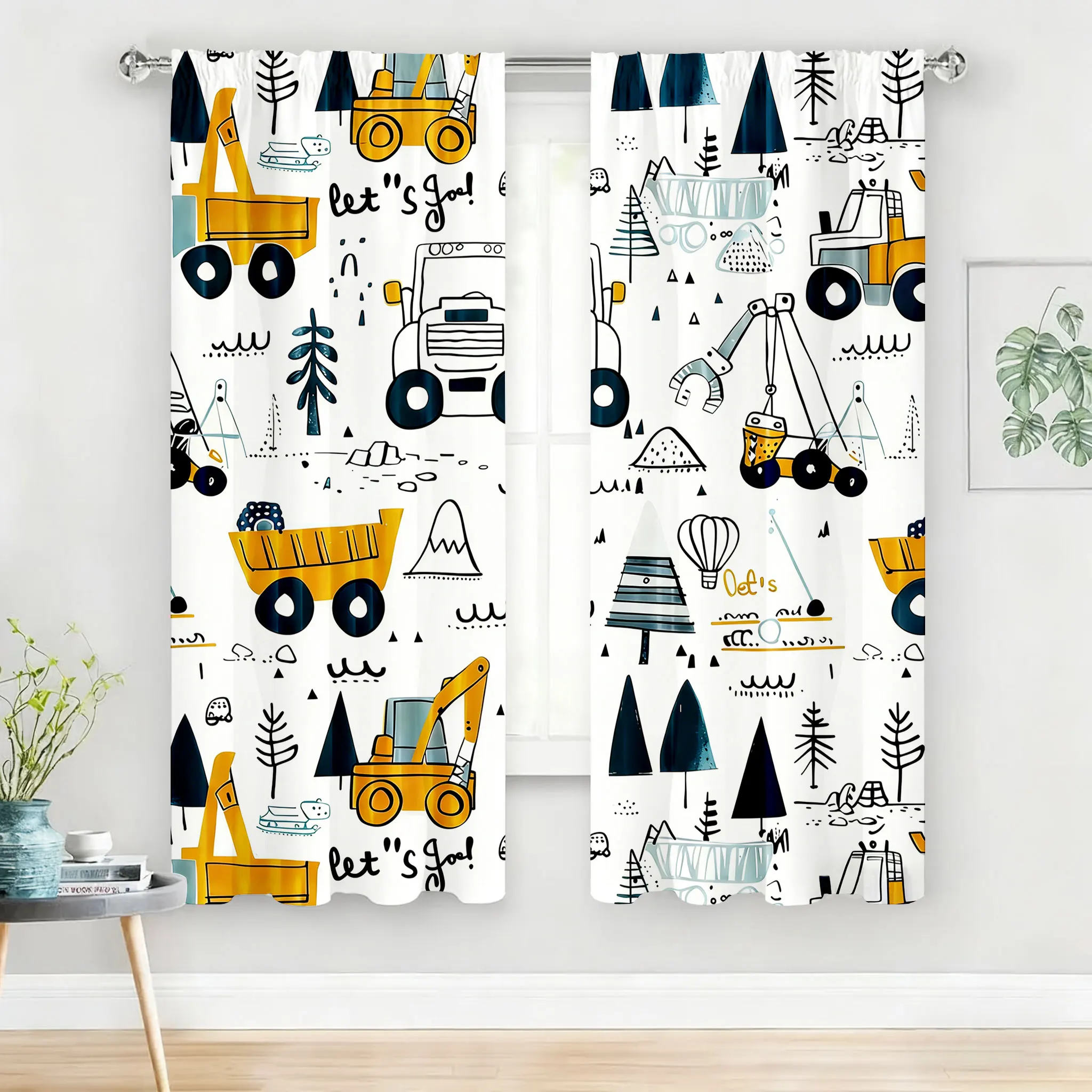 2PC Yellow Blue Con…