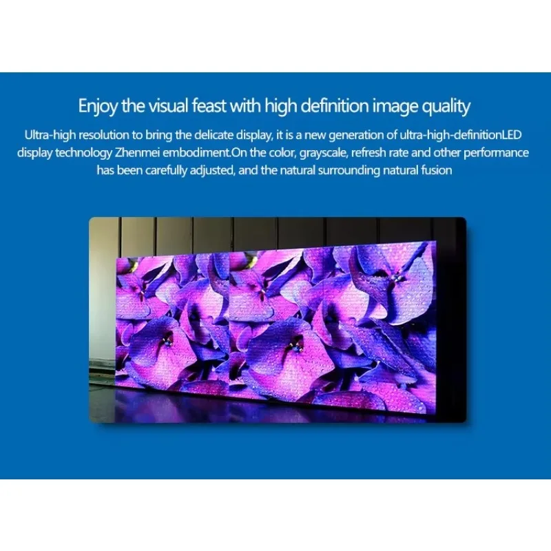 P3 High Resolution Full Color HD Indoor LED Video Screen Big Size Commercial Advertising Display