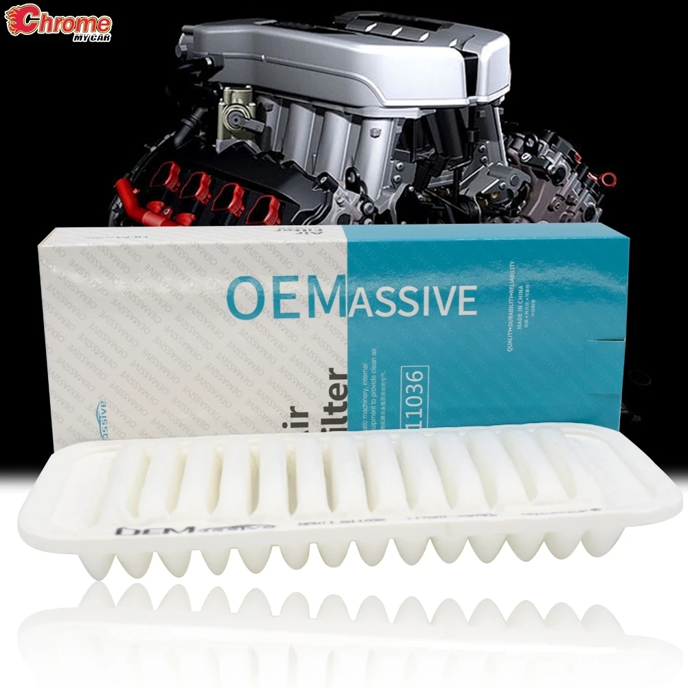 17801-23030 Cars Engine Air Filter Car Parts For Toyota Urban Cruiser Yaris Aygo Dyna Citroenc C1 Subaru Justy IV Peugeot 107