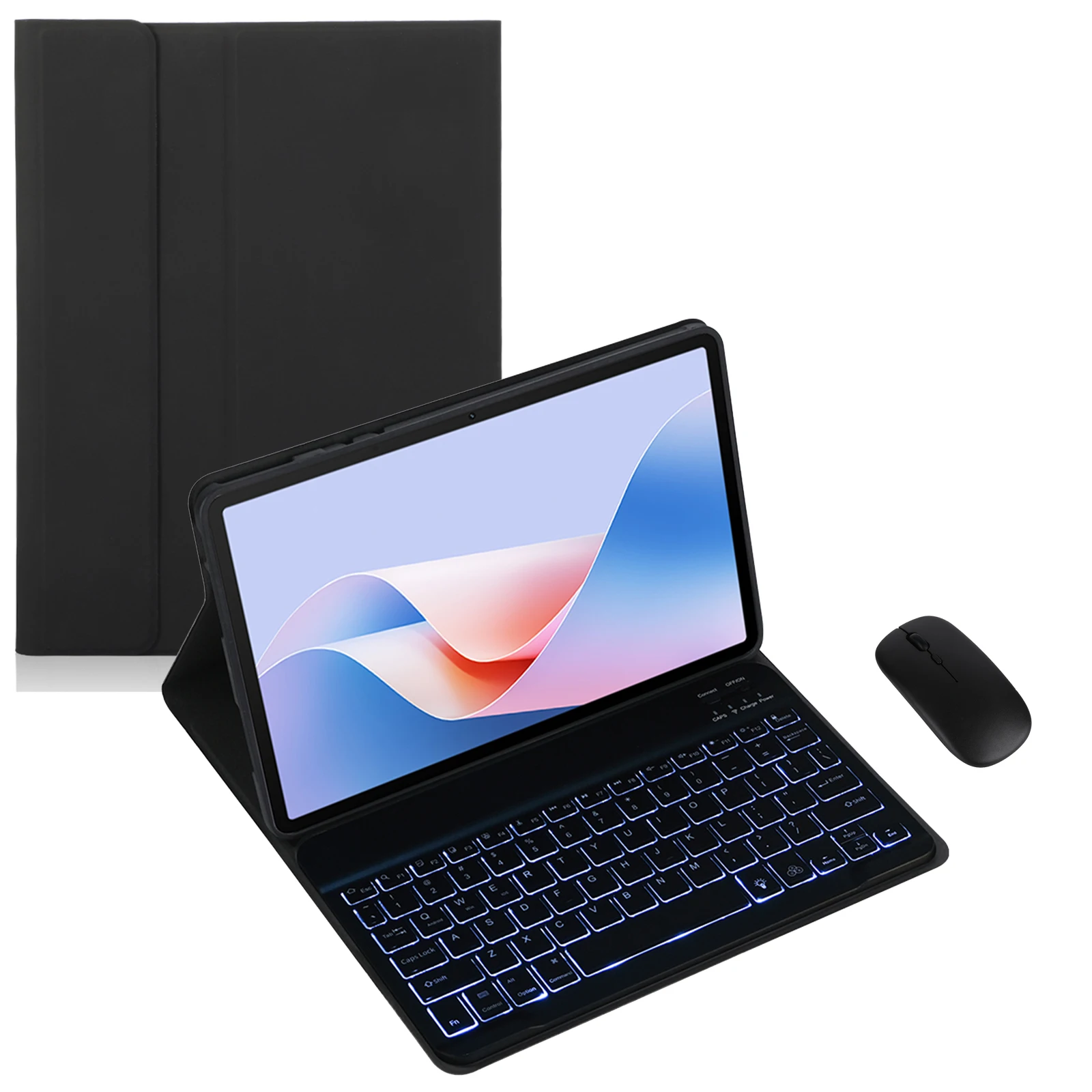 

Detachable Bluetooth Round Keycap Keyboard Case&Mouse for Xiaomi Pad 7 Ultra 14inch Tablet Protective Cover with Pen Holder