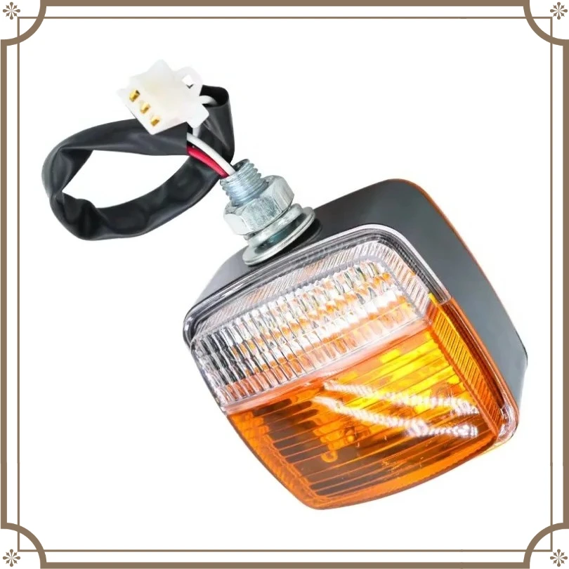 Double-sided Turn Signal Brake Front Head Light 12V-80V LED Forklift Warning