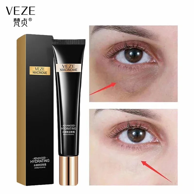 Niacinamide Moisturizing Eye Cream Hyaluronic Acid Remove Dark Circles Against-Puffiness And Eye Bags Nourishing Eye Care Gel